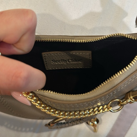 See by Chloe Taupe Leather Mini Bag - Picture 4 of 4